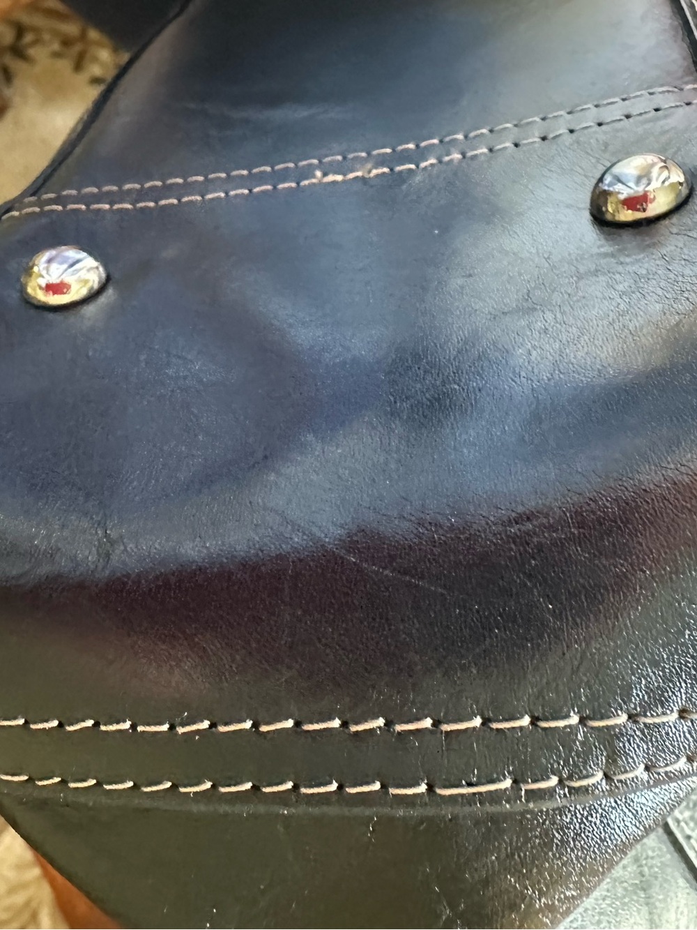 Fossil Black Leather Workbag - Picture 5 of 12